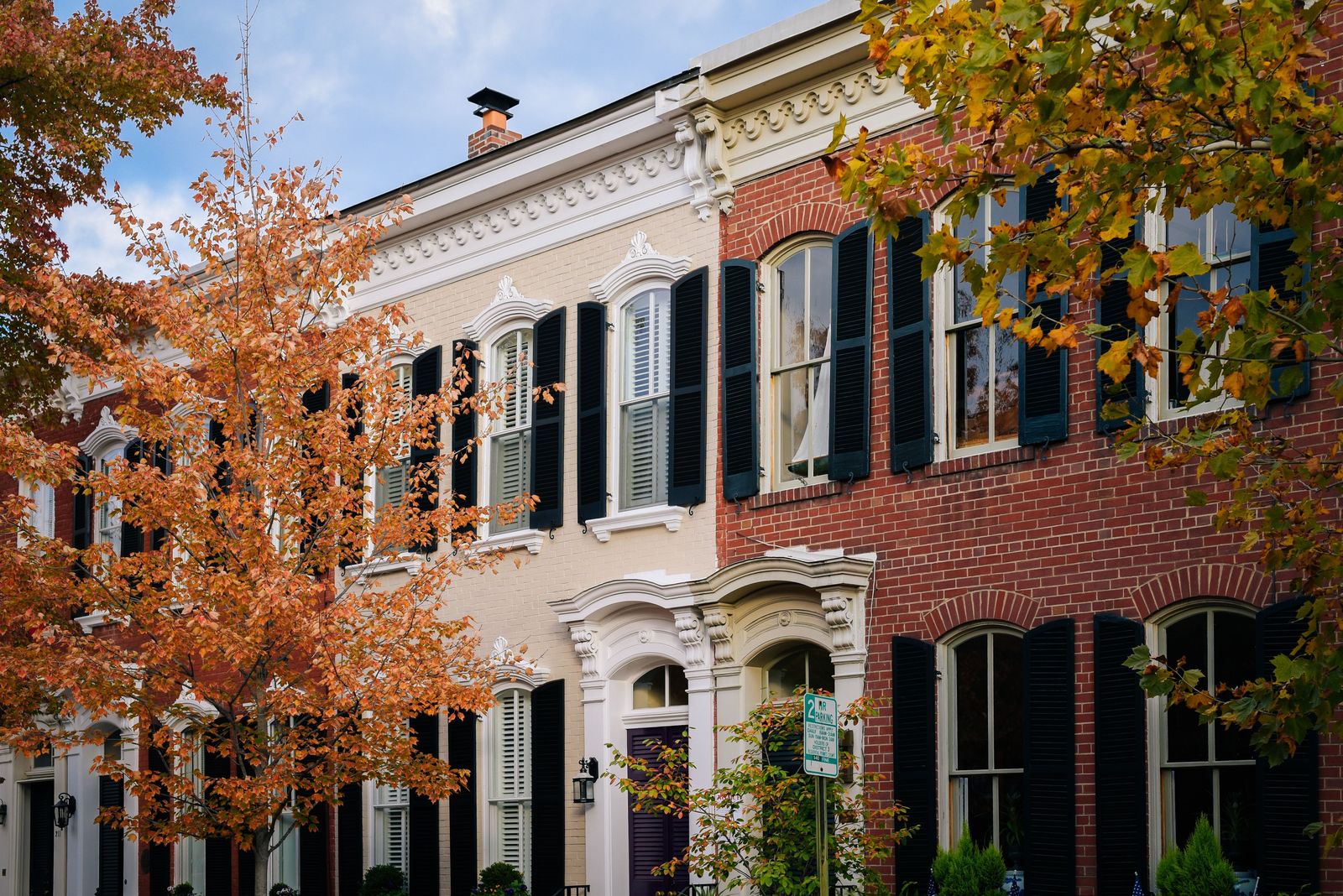 Townhouses in New York